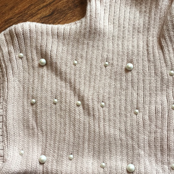 SHEIN Pearl Embellished Sweater - Picture 4 of 7
